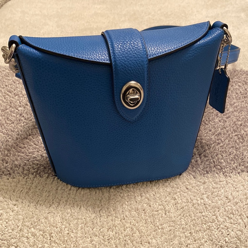 Coach Blue crossbody bag